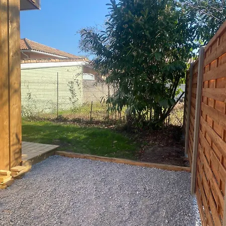 40 M2 Wooden House With Private Garden Chalet Biscarrosse